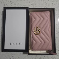 Gucci Pink Wallet Women