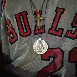 Gold Cross Or Sliver Pendant 