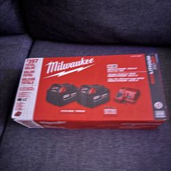 Milwaukee Sawzall And 5.0 Batteries
