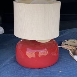 Pillowfort Glass Table Lamp