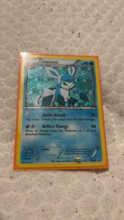 Glaceon Holo Rare Pokémon Card BW90