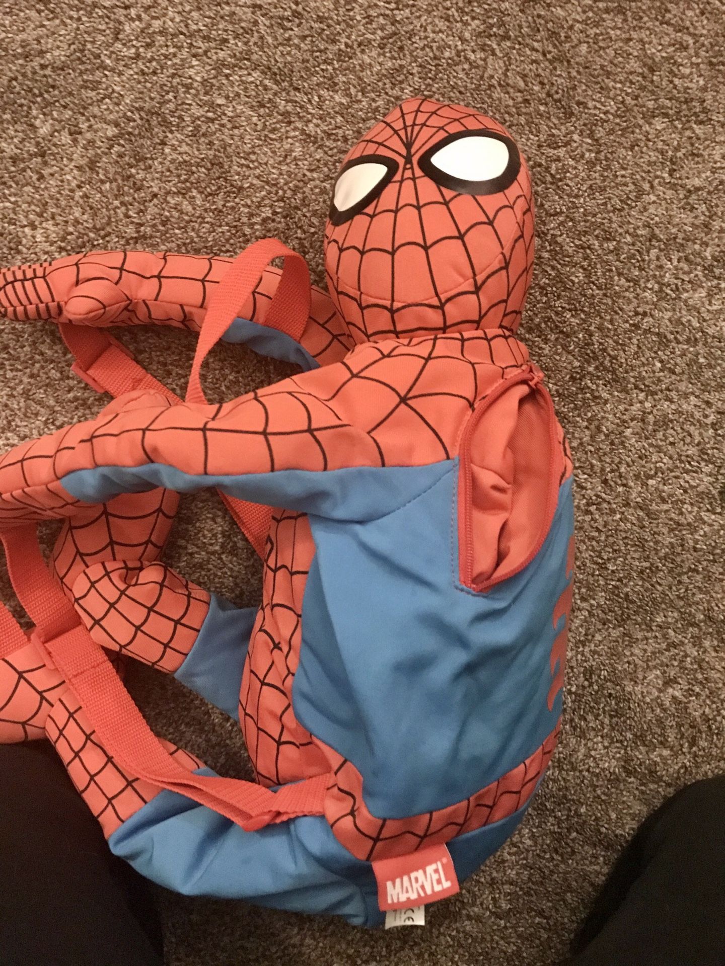 Spider-Man plush backpack