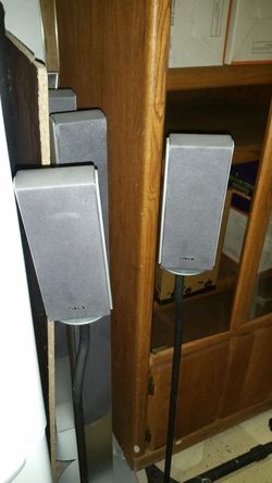 Sony Speakers with BOSE speaker stands