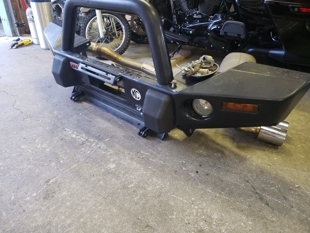 Jeep front bumper