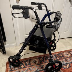 Rollator with Front Pouch 