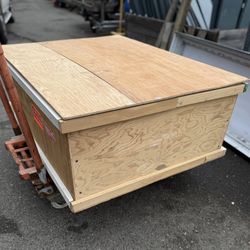 Wood Shipping Crate / Raised Garden Bed