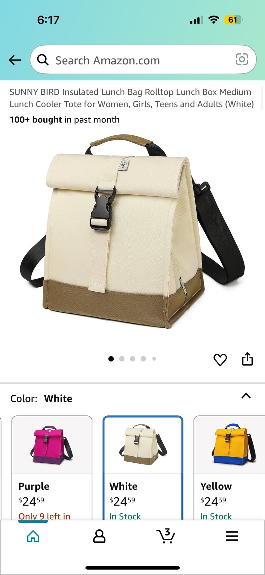 Sunny bird Lunch Bag