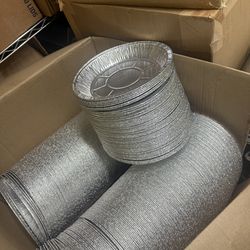 Pie Pans 9 5/8" x 1 3/16" Deep Foil - 500/Case