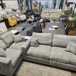 Sofa With Loveseat Combo For $650