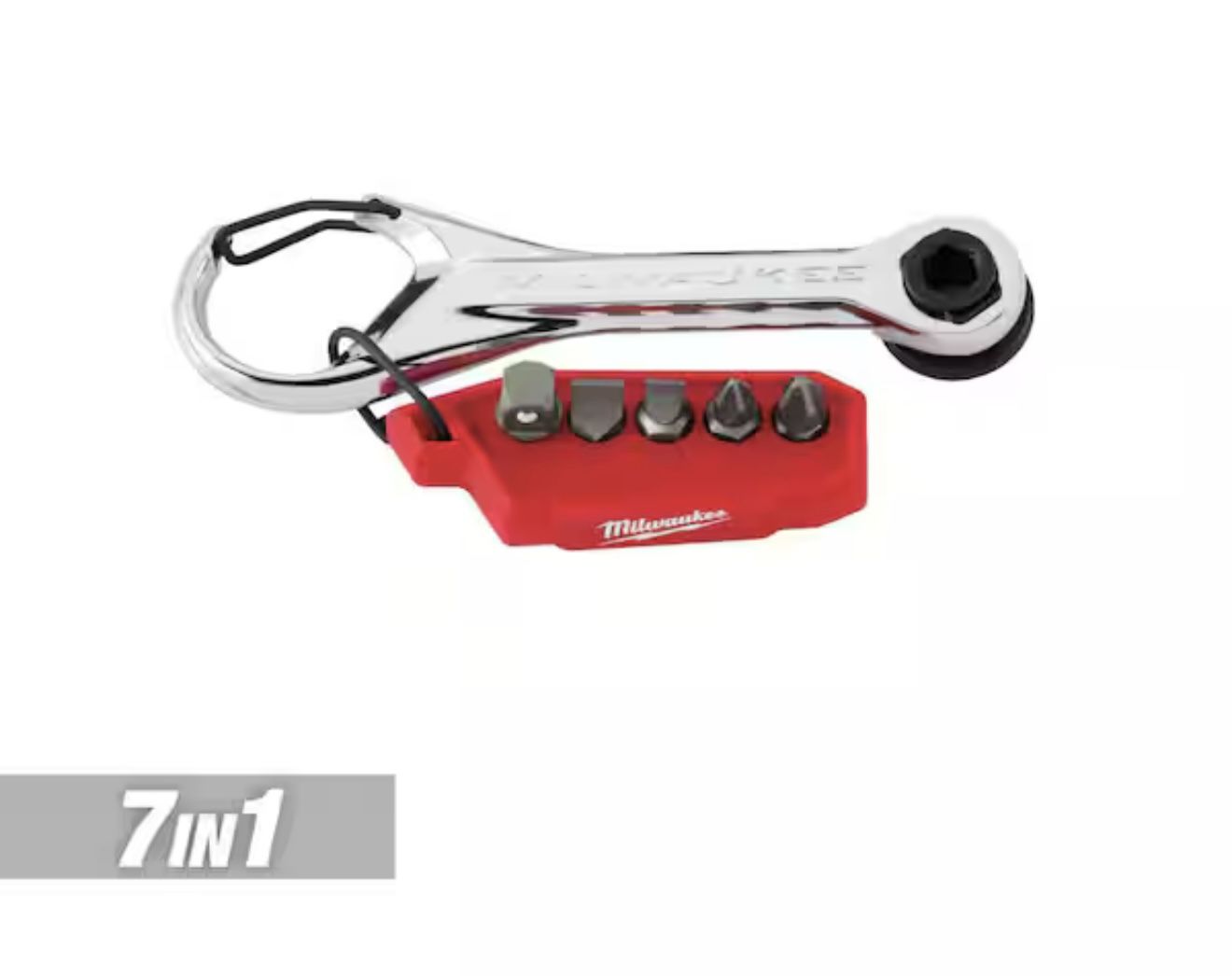Milwaukee 7-in-1 Multi-Bit Mini Ratchet