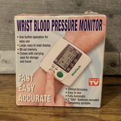 Wrist Blood Pressure Monitor 