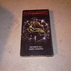 Mortal Kombat - Annihilation (VHS, 1998)