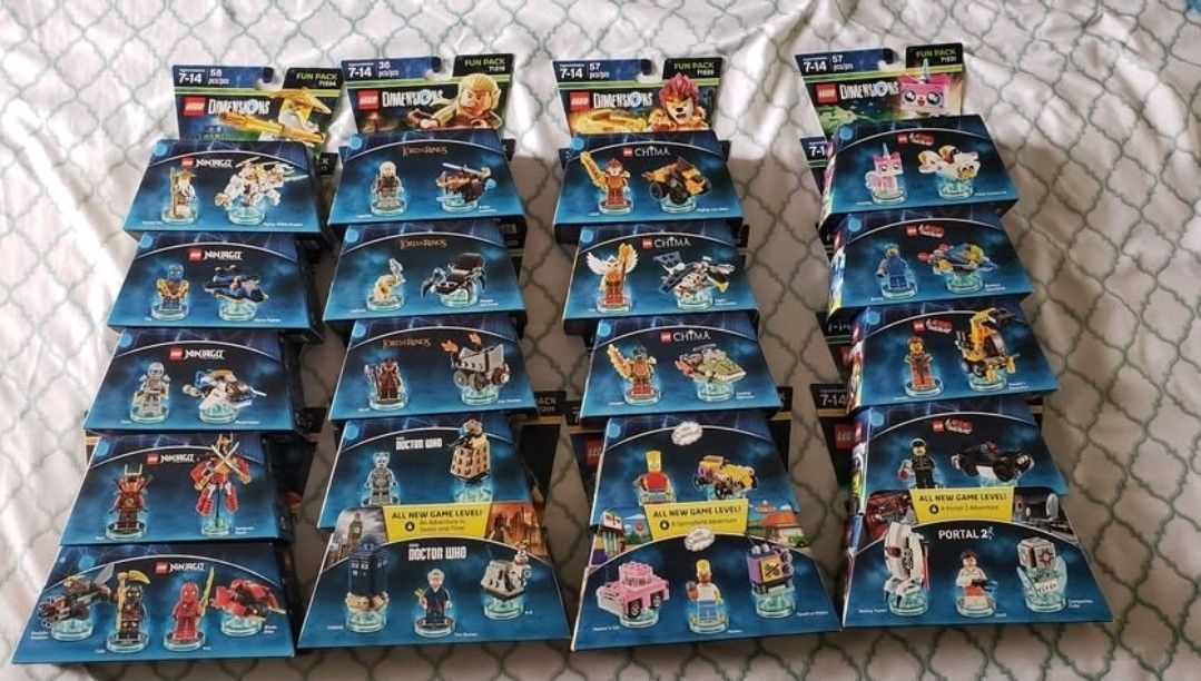 Lego Dimensions Fun Packs & Level Packs