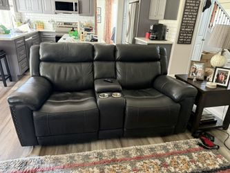Leather Couch