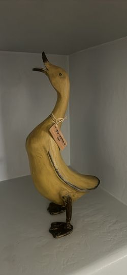 Wooden duck