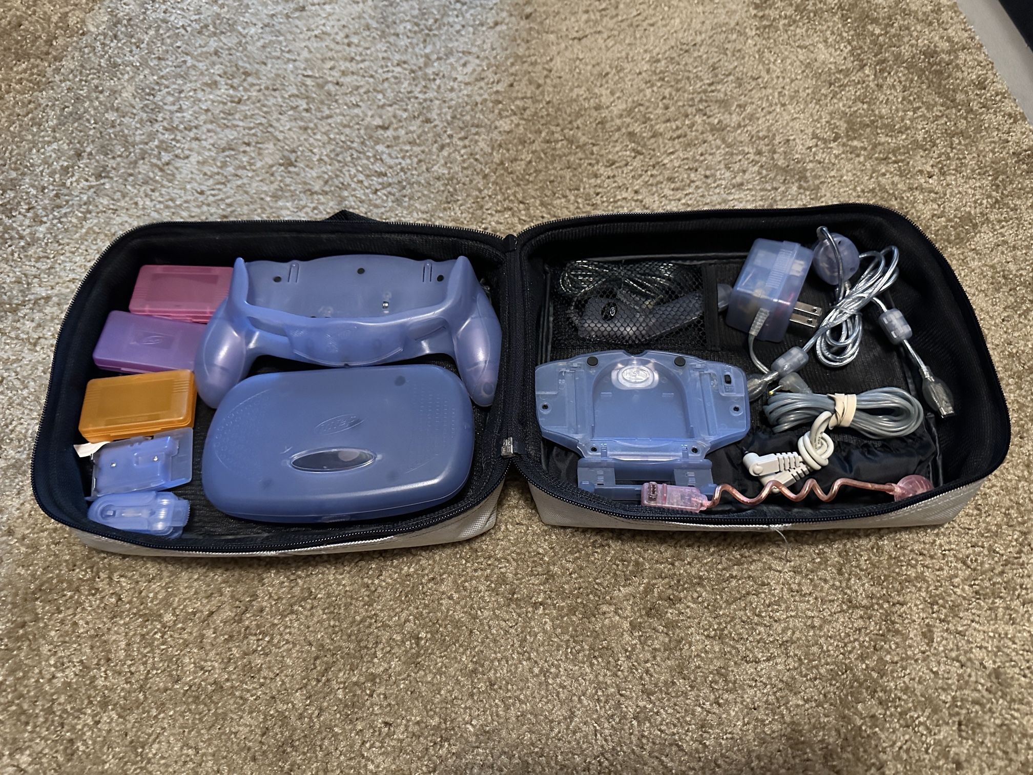 Intec Nyko Nintendo Game Boy Advance GBA Carrying Case and Accessories