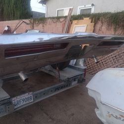 1968 Buick Skylark GS Gs400 Rear Bumper With Lights And Brackets 
