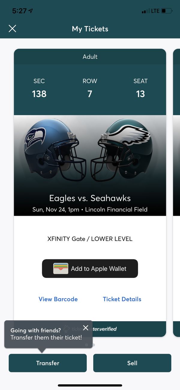 EAGLES TICKETS for Sale in PA, US  OfferUp