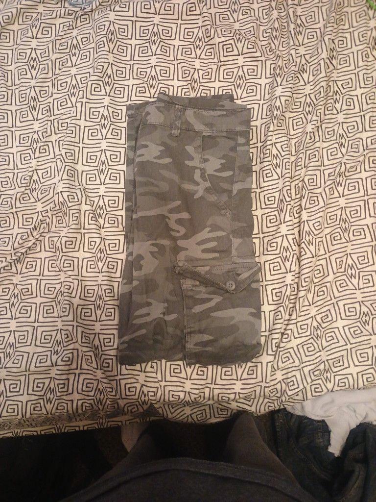 Camo Cargo Pants
