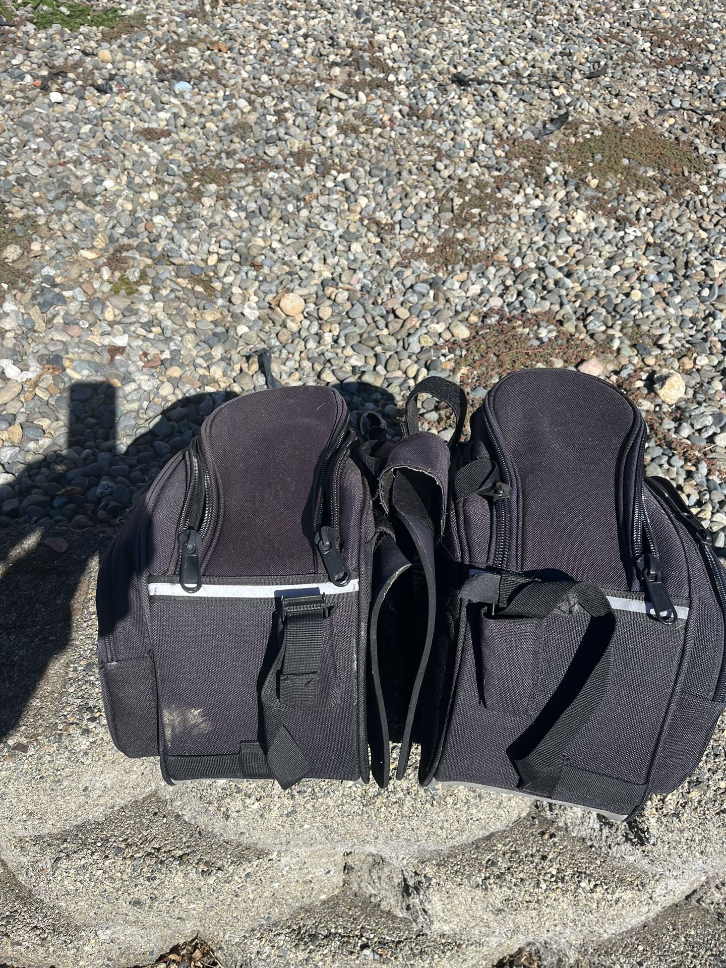 Set Of 2 FIELDSHEER MOPED/SCOOTER SADDLE BAGS