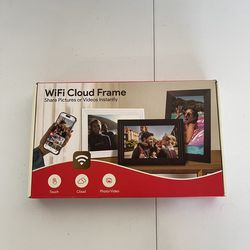 Black Photo/Video WiFi Picture Frame