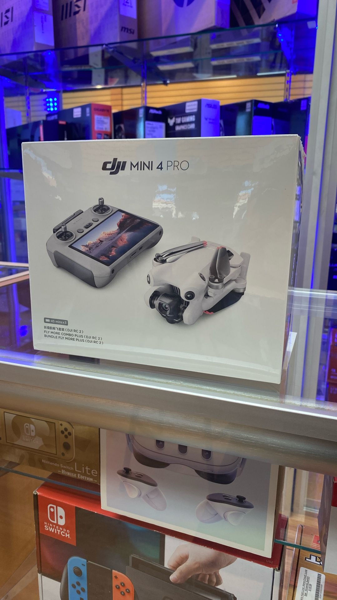 DJI Mini 4 Pro Fly More Combo Plus With RC2