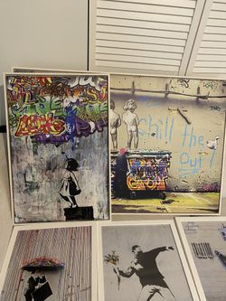 Banksy Wall Art Decor