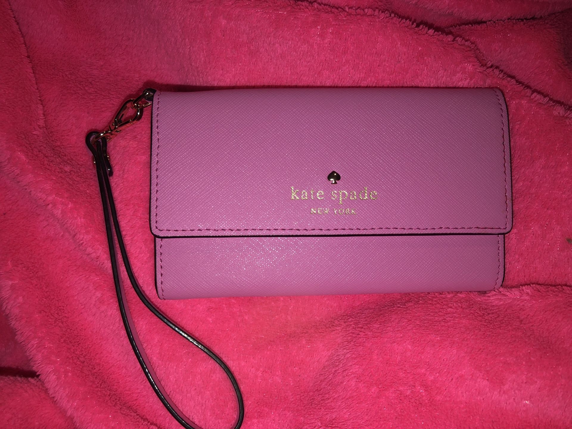 Pink Kate Spade Wallet / Wristlet