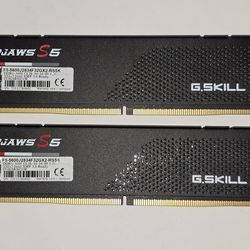 G.SKILL Ripjaws S5 64GB (2 x 32GB) 5600 MT/s DDR5 (INTEL XMP) *CL28* Desktop RAM Memory