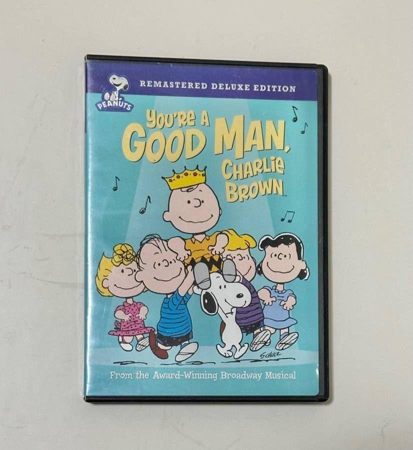 Snoopy Youre A Good Man Charlie Brown Delux Edition DVD Video