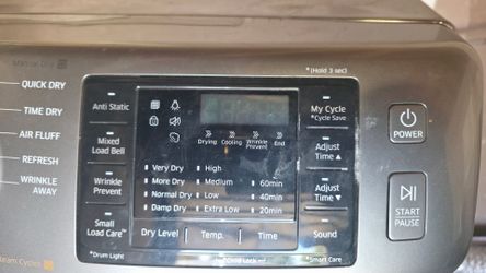 Samsung washer and dryer