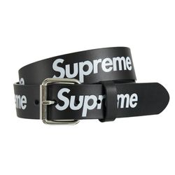 Supreme Logo Black Belt 