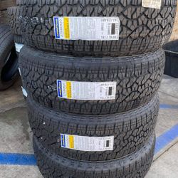 275/60/20 Goodyear new tires including install and balance