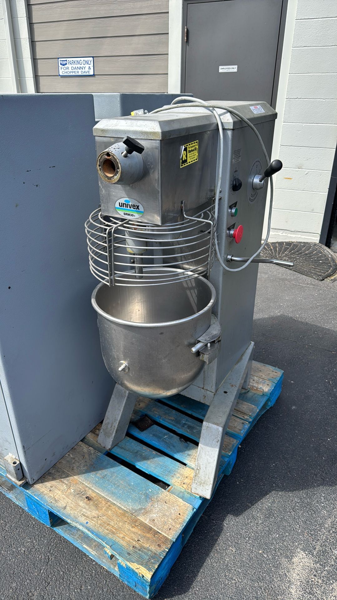 Univex SRM30+ Dough mixer