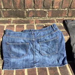 Jean Skirt