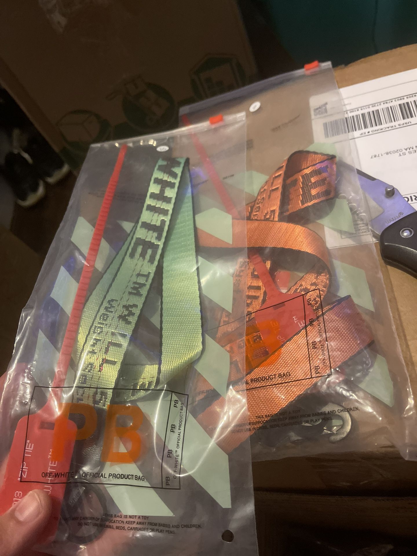 Off White Lanyards