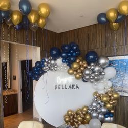 Graduation Balloon Set-up 