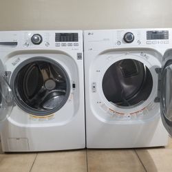 LG Washer And Electric Dryer Free Deliver And Install 6 Month warranty