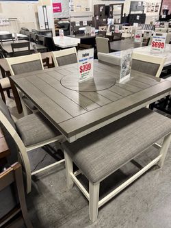 
🔥 BRAND NEW DINING SET – Financing Available!