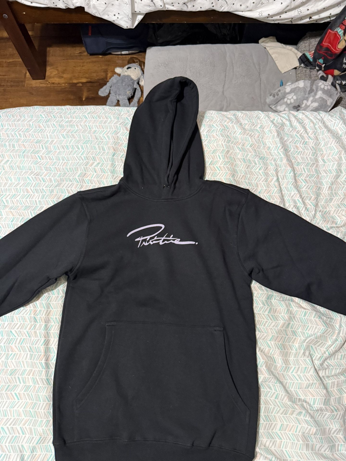 Black Primitive Hoodie Size Large