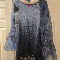 3 To 4 Years Snow Princess/Elsa Halloween Costume