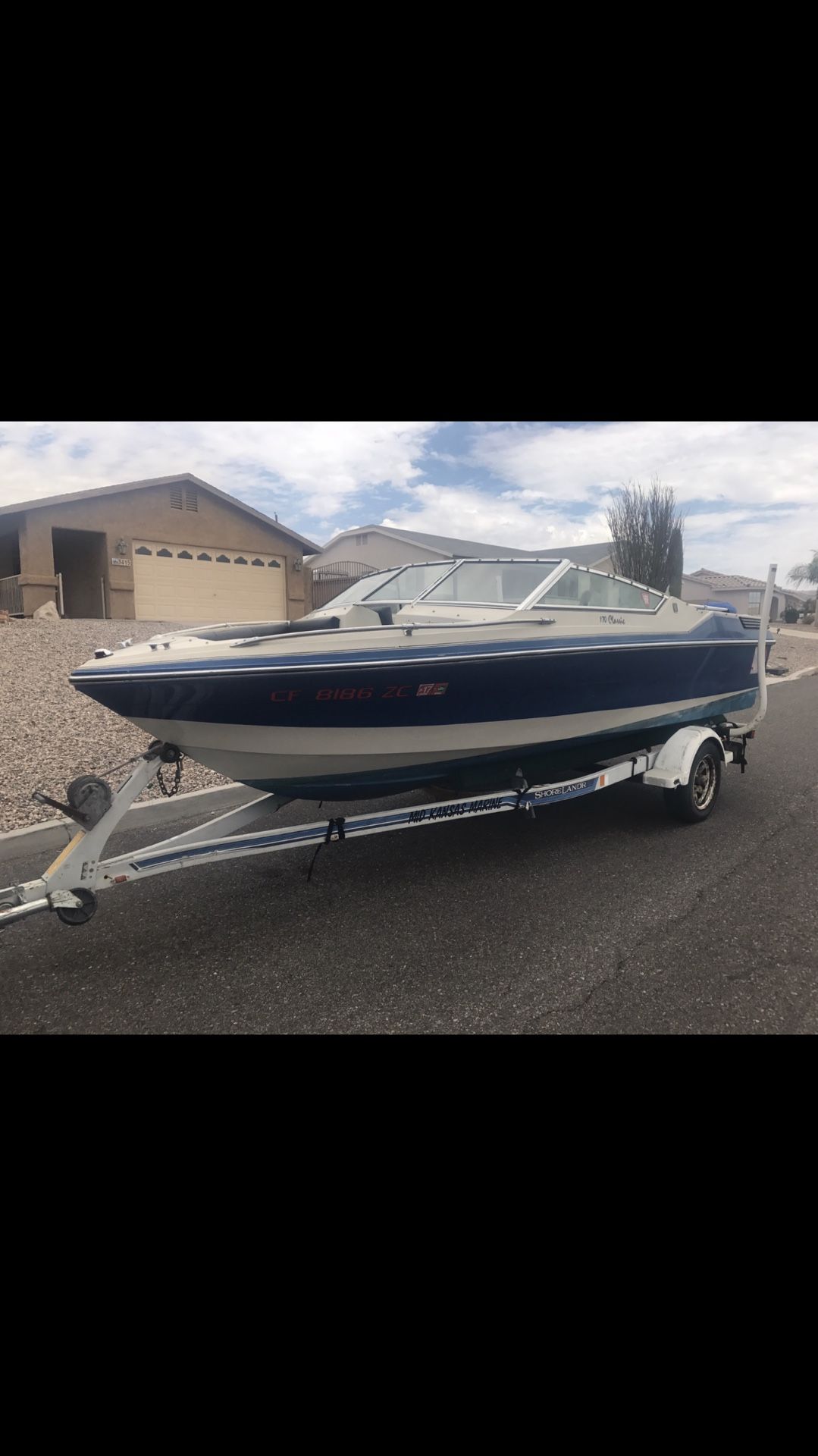 89 Wellcraft speedboat 17’