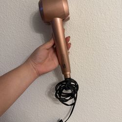 INFINITIPRO CONAIR Automatic Hair Curler Rose Gold