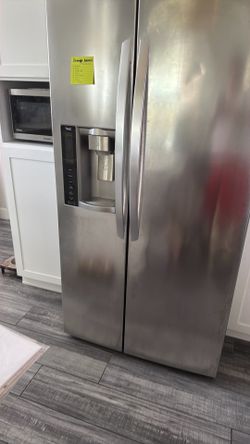 LG fridge  stainless steel