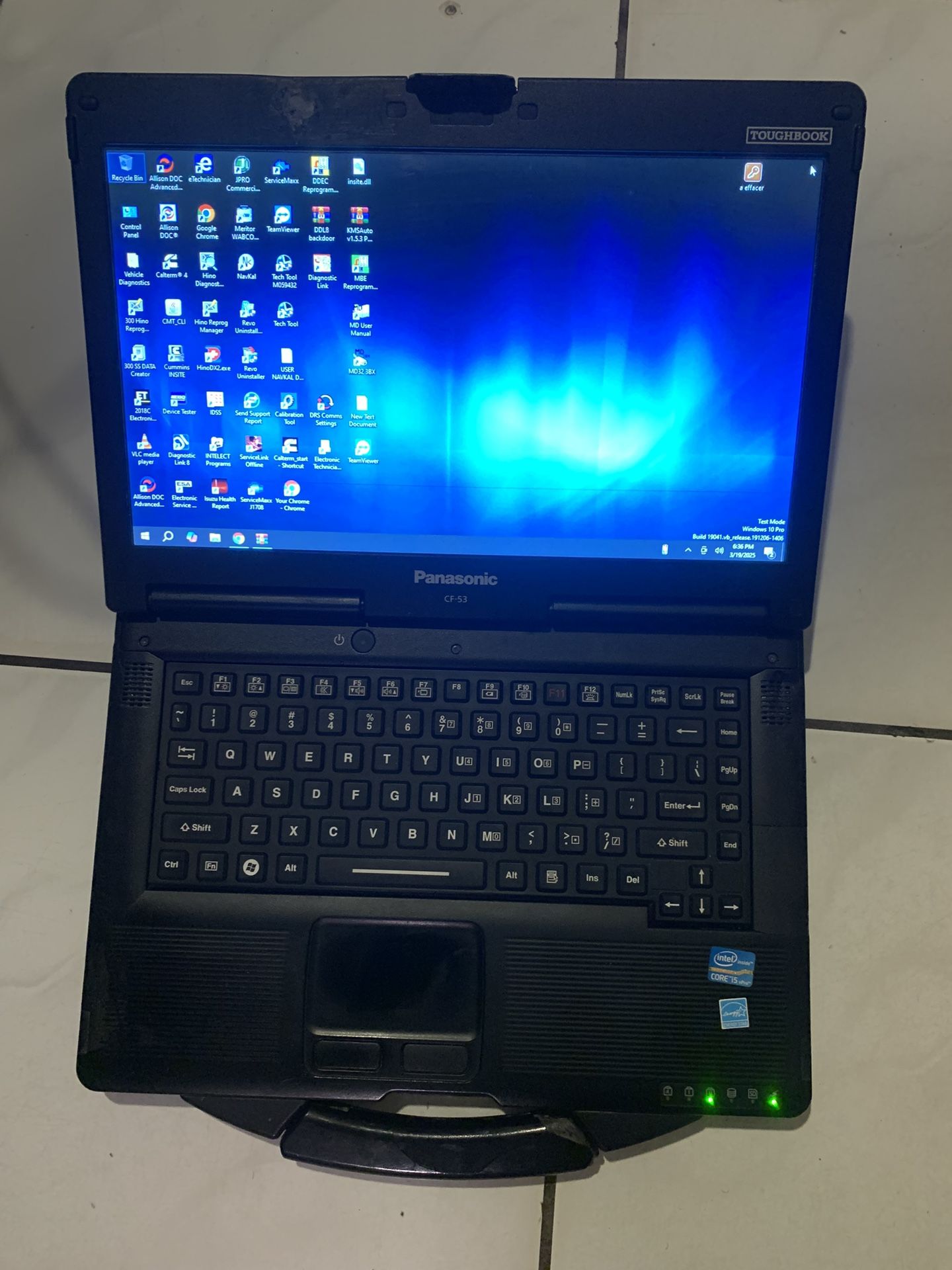 DIESEL LAPTOP SCANNER TOOL DIAGNOSTIC ECM HEAVY DUTY - Read