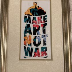 GRAFFITI ART CUSTOM MATTED FRAME SPRAY CAN