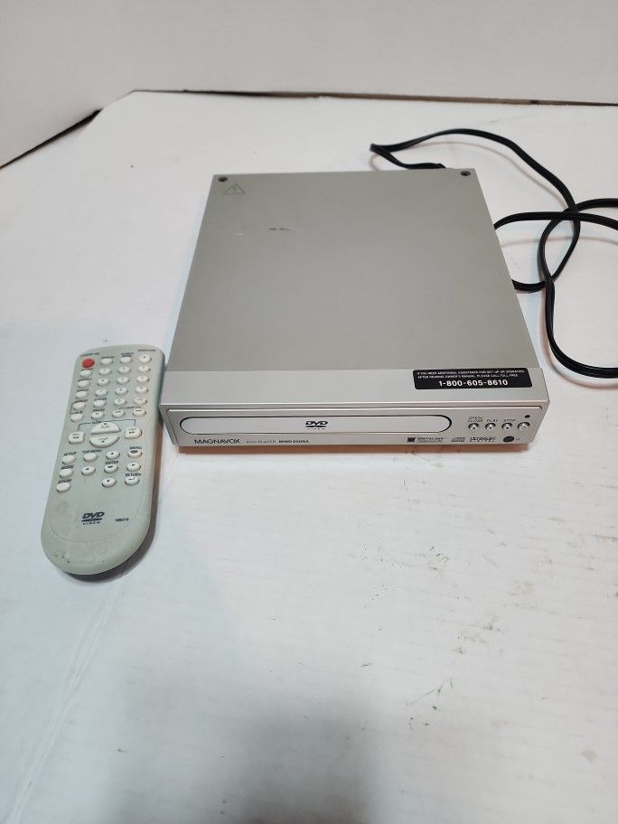 Magnavox MWD200GA DVD/CD Player with remote