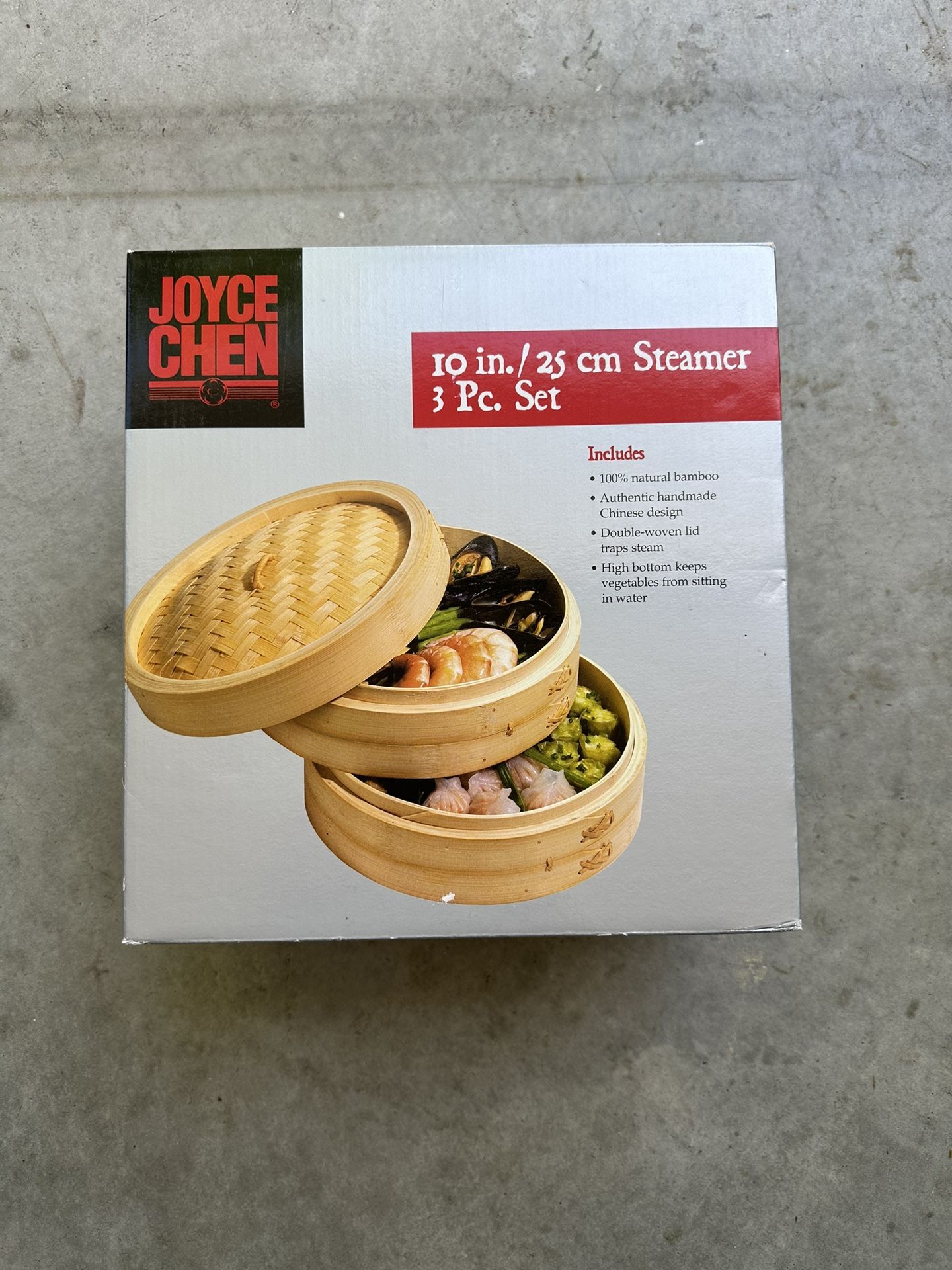 3 Pc Steamer Set And Sheets