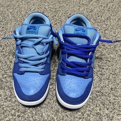 Size:10 Nike Dunk Low Pro SB 'Fruity Pack - Blue Raspberry (No Box)