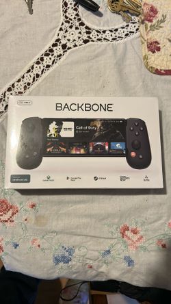 Backbone One (USB-C) Mobile Gaming Controller for Android and iPhone Series 15 - Gen 2 Black